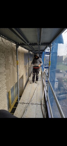 Realisierung der Fassade