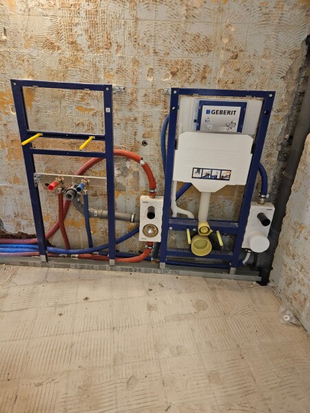 Installation von Sanitäranlagen