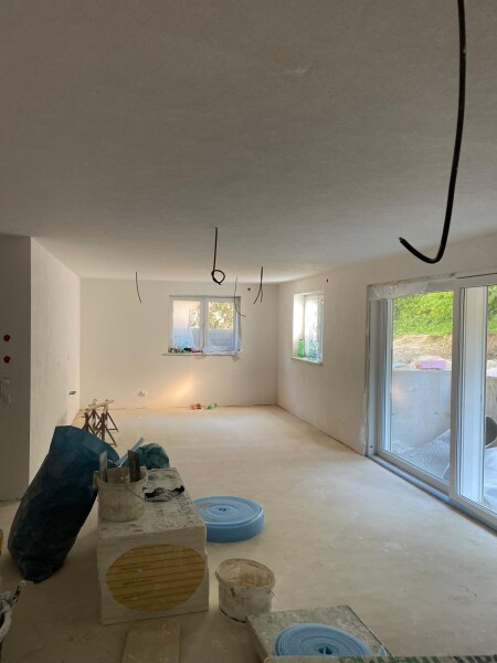1600 m2 Untergrund und Verputz arbeiten