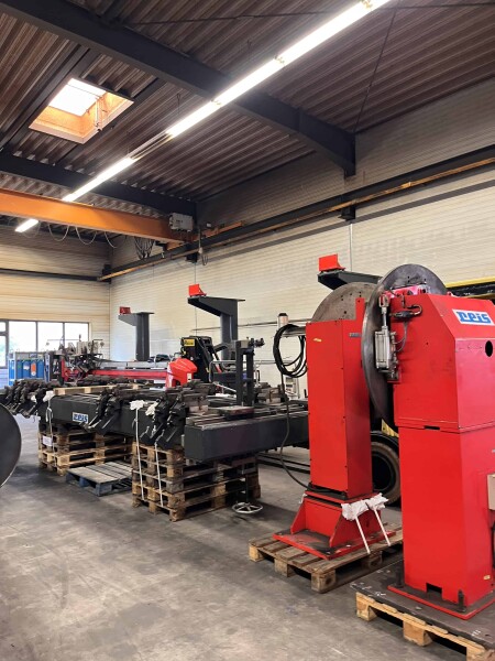 Demontage, Verlagerung und Montage einer CNC-Schweißlinie – Leipzig, Deutschland