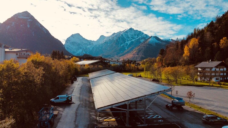 Carport Pertisau-250KWP