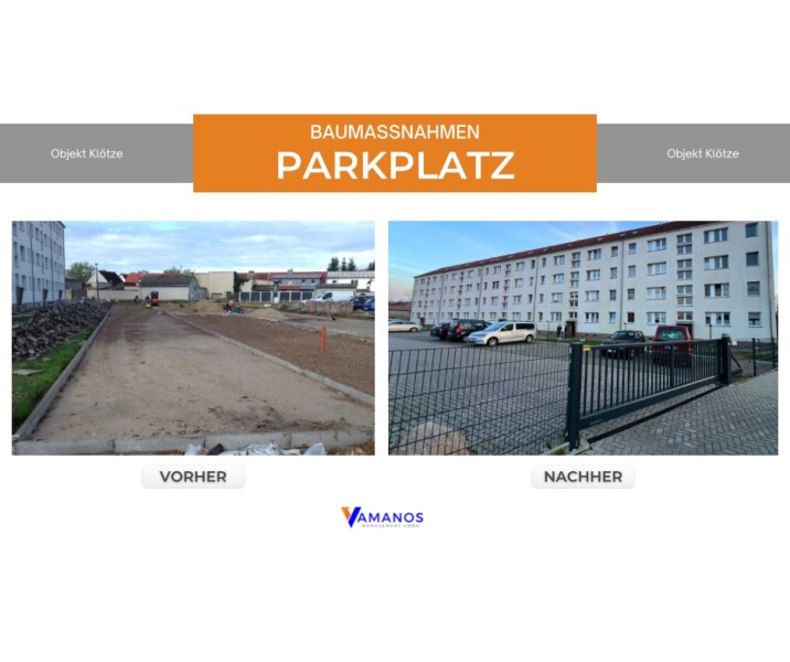 Plannung und Neugestaltung der Parkplatz-Anlage