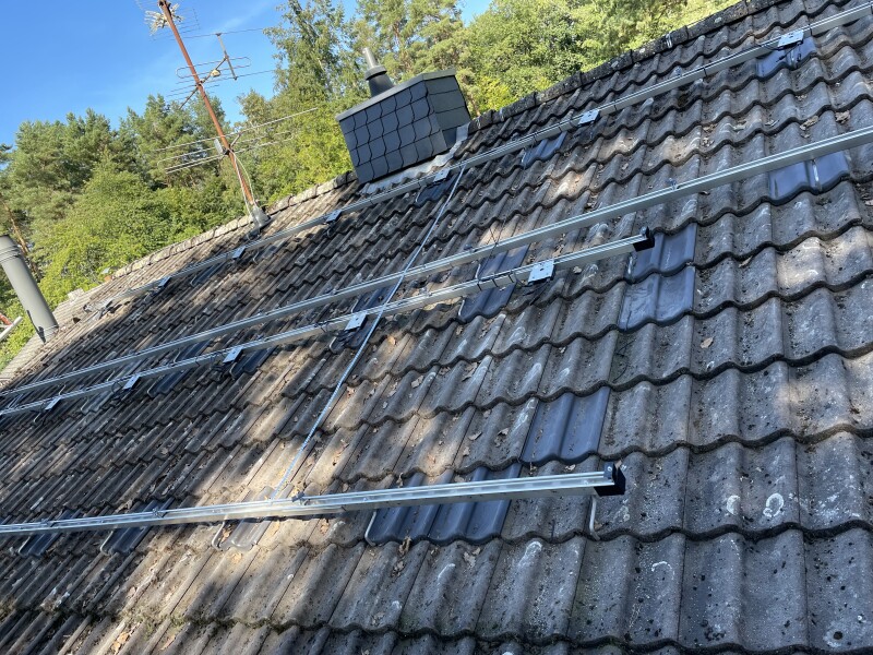 UK vorbereiten mit Optimieren für 9,1 KWP