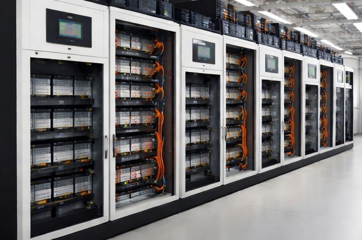 Installation von industriellen Energiespeichersystemen