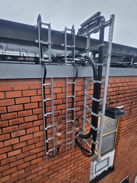 Siegwerk AG & Co. - Komplette industrielle Elektroinstallation der Lüftungsanlage.